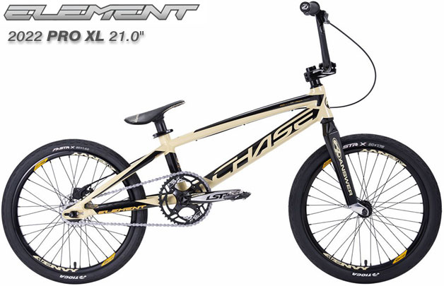 NEW! 2022 CHASE BMX PRO XL' 21.0" SAND