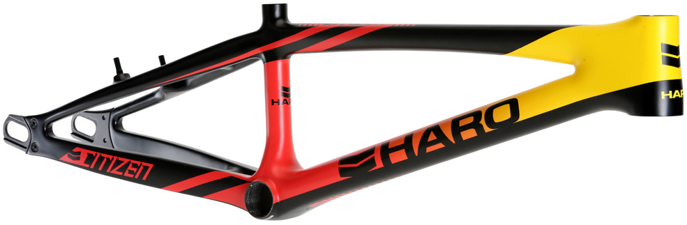 HARO CITIZEN CARBON "FADE ORANGE" RACE Frame 