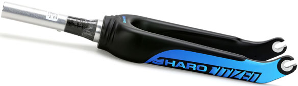 NEW! CLIQ 'CITIZEN V2' CARBON FORK Blue 10mm