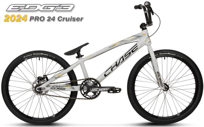 2024 CHASE BMX  'EDGE PRO 24 CRUISER' Cement