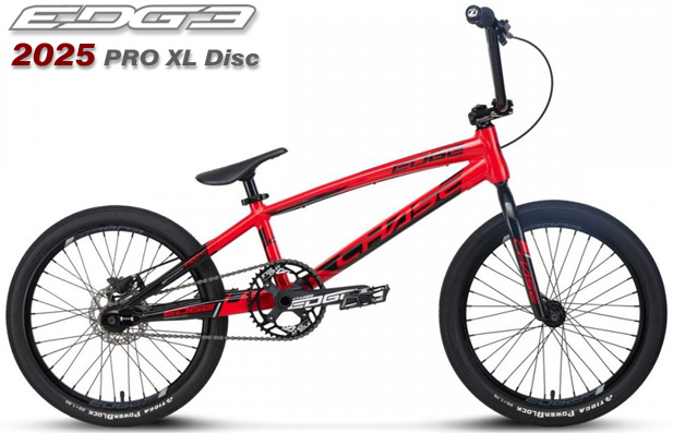 NEW! 2025 CHASE BMX  'EDGE PRO XL' RED-BLACK
