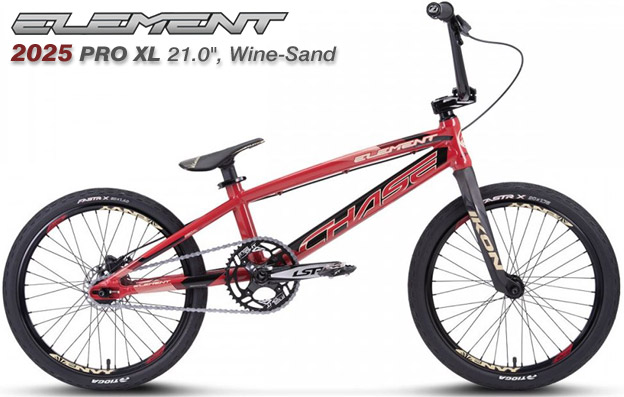 NEW! 2025 CHASE BMX PRO XL' 21.0" WINE 