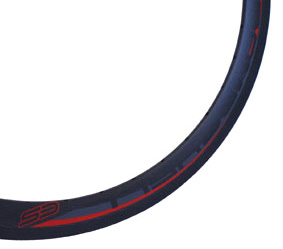 NEW! BOMBSHELL "CSO Carbon" Rims / Felge RED