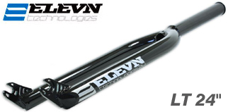ELEVN 'LT' PRO 24 CRMO RACE FORK BLACK
