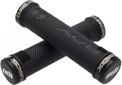ODI "BOX EX"  LOCK-ON GRIP  Color: BLACK
