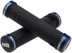 ODI "BOX EX" LOCK-ON GRIP Color: BLACK/BLUE