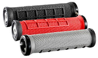 ODI 'ELITE FLOW' Grips Black, Red, Grey