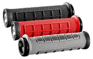 ODI 'ELITE PRO' Grips Black, Red, Grey
