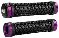 ODI "VANS"  LOCK-ON GRIP  Color: Black / Purple