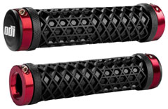 ODI "VANS"  LOCK-ON GRIP  Color: Black / Red