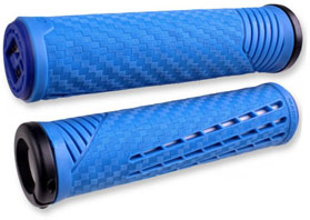 ODI 'CONNOR FIELDS' V2.1 Lock-On Grips BLUE
