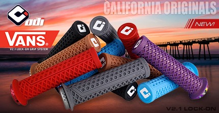 NEW ODI "VANS V2.1"  LOCK-ON GRIPS