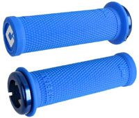 ODI 'RUFFIAN MINI' V2.1 Lock-On Grips BLUE