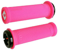 ODI 'RUFFIAN MINI' V2.1 Lock-On Grips PINK