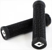 ODI X 'STAYSTRONG REACTIV' Lock-On Grips BLACK