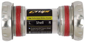 CRUPI External Euro Bottom Bracket Silver