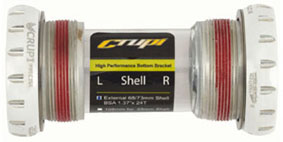 CRUPI External Euro Bottom Bracket White