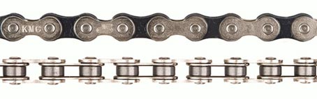 KMC 'Z 610 H' Chain 3/32"&nbsp;SILVER/BLACK