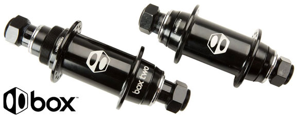 BOX TWO 'HOLLOW HUBS' 20mm BMX Naben Set 