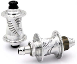 PRIDE  'CONTROL'  BMX Disc-Hubs Set Silver