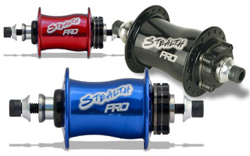 True Precision 'STEALTH' BMX HR Hubs