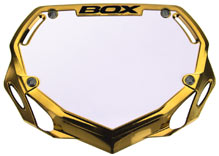 BOX PHASE1 Numberplate SMALL GOLD