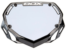 BOX PHASE1 Numberplate SMALL BLACK CHROME