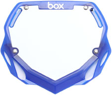 BOX PHASE1 SE PRO  Numberplate Transparent BLUE