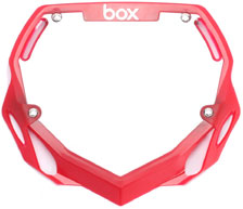 BOX PHASE1 SE PRO  Numberplate Transparent Red