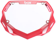 BOX PHASE1 SE MINI  Numberplate Transparent Red