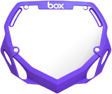 BOX PHASE1 SE MINI  Numberplate PURPLE