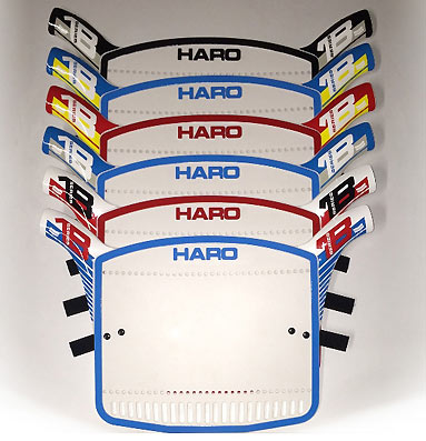 HARO SERIES 1B Numberplates