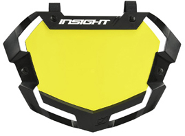 INSIGHT VISION V2  '3-D" PRO Numberplates Black