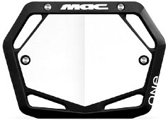Mac 'ONE MINI Numberplates Black