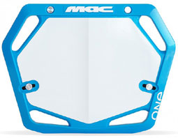 Mac 'ONE PRO Numberplates Blue