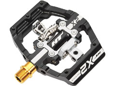 TT X-2 SX PEDALS FULL BLACK TITAN AXEL