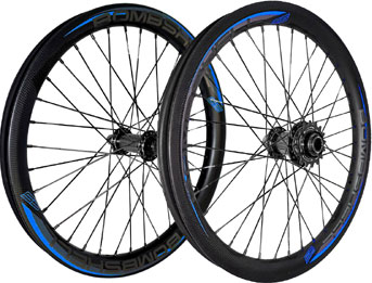 BOMBSHELL CSO CarbonOne80 Wheels 20 x 1,75" Blue