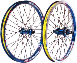 BOMBSHELL "One80" PRO Wheels 20 x 1,75" Blue