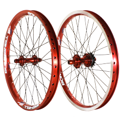 BOMBSHELL "SLX" PRO Wheel Set Red