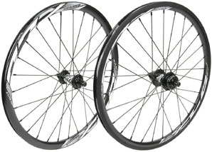 EXCESS 'XLC-3' MINI 28H CASSETTE WHEEL-SET BLACK