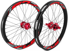EXCESS 'XLC-3' PRO 20 CASSETTE WHEEL-SET RED