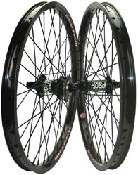 CRUPI RHYTHM 'QUAD' PRO Wheel Set Black