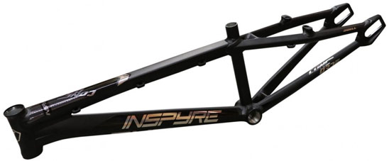 INSPYRE "CONCORDE V2" Race Frame Matt Black Chrome