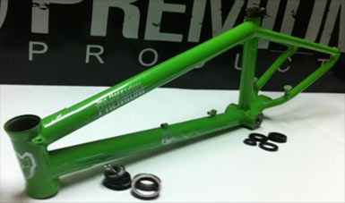 PREMIUM  "JOSH HARRINGTON  SIGNATUR" BMX FRAME&nbsp;Green