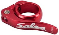 SALSA 'FLIP LOCK' Seat Clamp RED