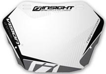 TROY LEE "SNAP BMX PLATE" HL White/Black
