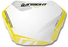 INSIGHT U.S.A. "VISION PLATE" White / Yellow