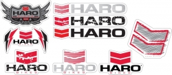 HARO 2013 DECAL LOGO SET