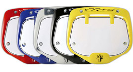 T.H.E. Supermoto PRO BMX Numberplate