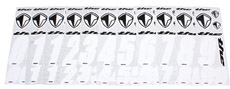 T.H.E. SUPERMOTONUMBER-KIT-Sheet WHITE